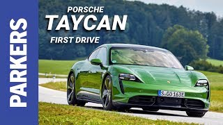 Porsche Taycan First Drive Review | Would you buy one over a Tesla Model S?