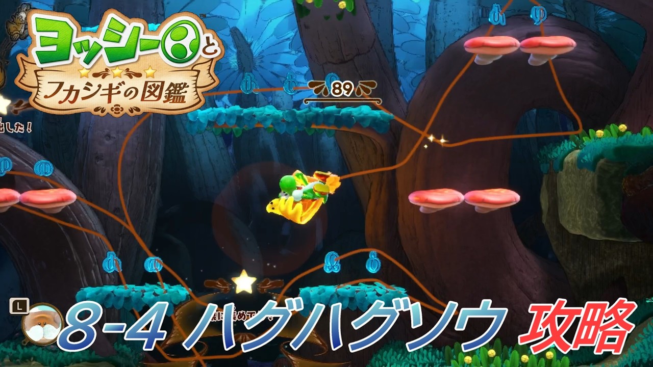 Yoshi and the Wonder Flower Field Guide] 8-4 Deep Magma Bog