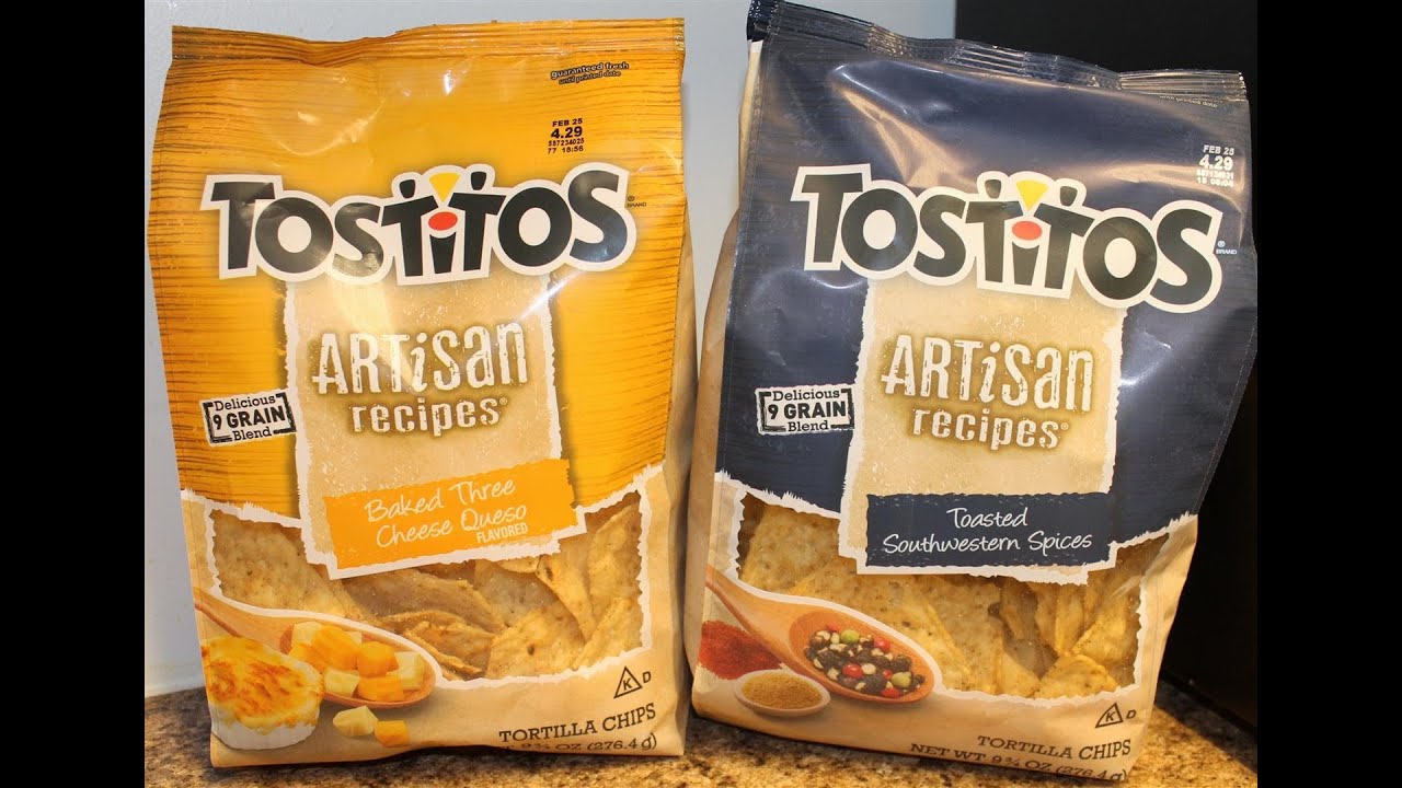 Tostitos Artisan Three Cheese Queso & Southwestern Spices Review YouTube