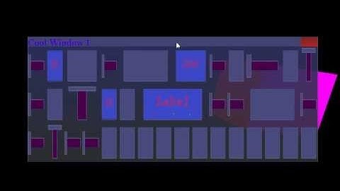 OpenGL C++ GUI Framework 3 .mkv