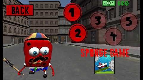 Sponge simulator city of Bob gamesplay video games