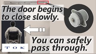 Rotary dampersThe delayed system has benefits when you pass through a door. | TOK, Inc.
