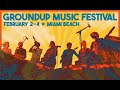 Groundup music festival 2024  lineup announcement