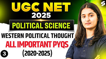 UGC NET Dec 2025 | UGC NET Political Science Classes | Western Political Thought UGC NET #3 By Kiran