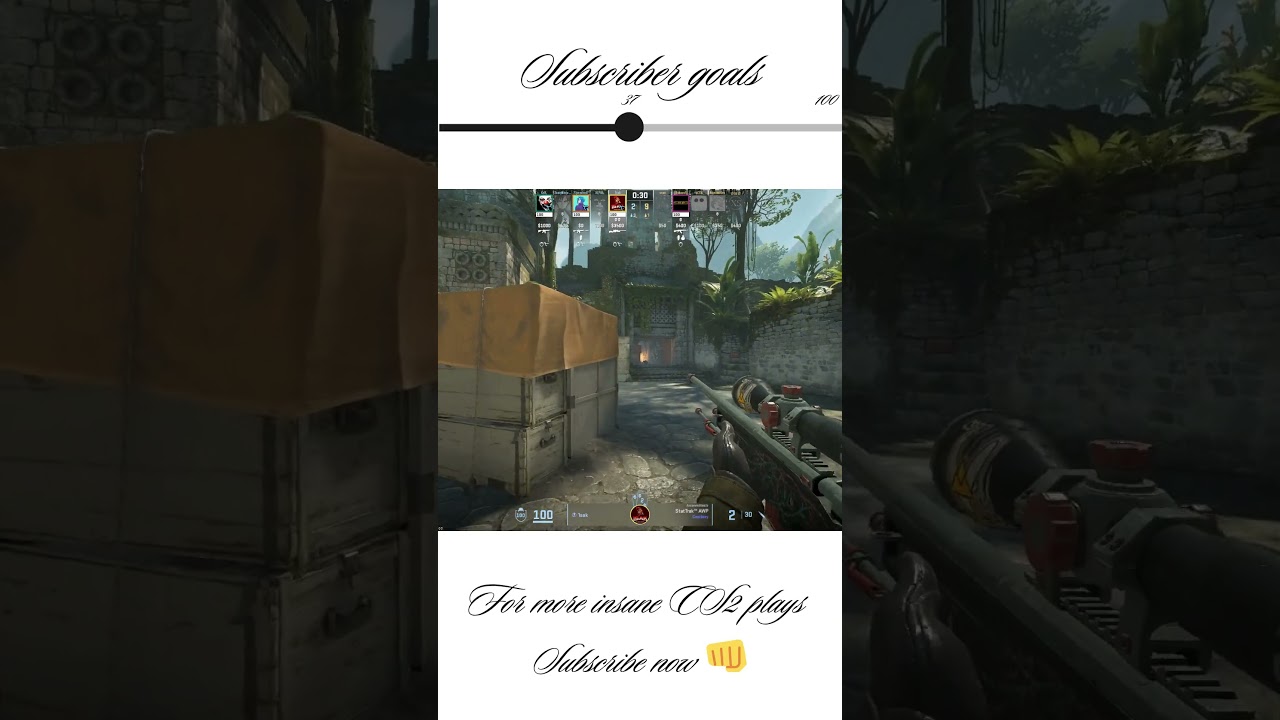 AWP Domination 💥 3 Clean Kills to Hold A Site  CS2 Ancient Highlights 