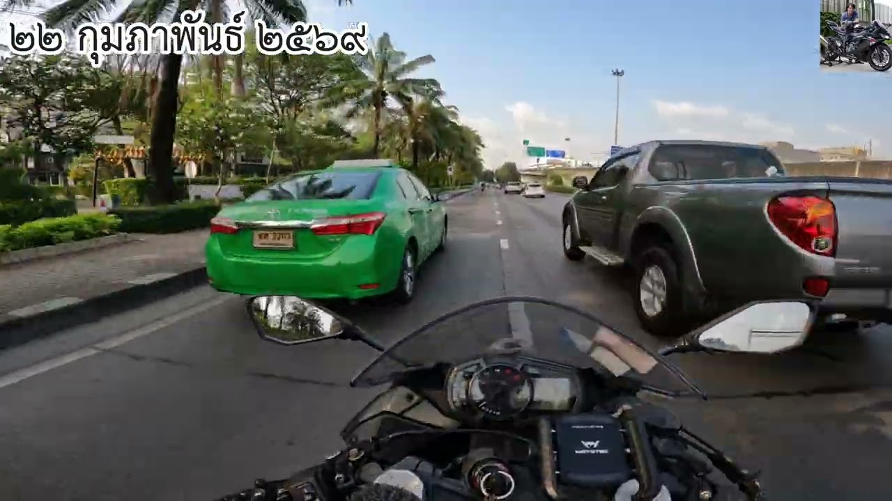 บันทึกการขับขี่รถ Ninja ZX-6R วันอาทิตย์ที่ ๒๒ กุมภาพันธ์ พุทธศักราช ๒๕๖๙ - NickPissanu