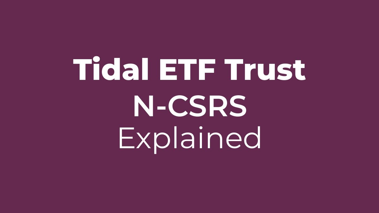 Tidal ETF Trust: Risky Bets or Nearshoring Naps?