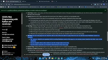 CS50 Web - Project 1 video (Wiki)