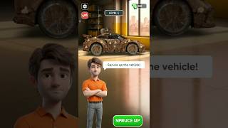 level-5 of car wash Auto Repair Garage game|gameplay video #viral #asmr #gameplay #carwash #carwash screenshot 2