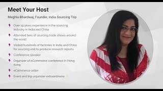 Expert Series #1: Sourcing from India Masterclass for Amazon FBA w/ 'The Queen of India Sourcing'