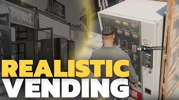 Realistic Vending Script For FiveM | QBcore & ESX