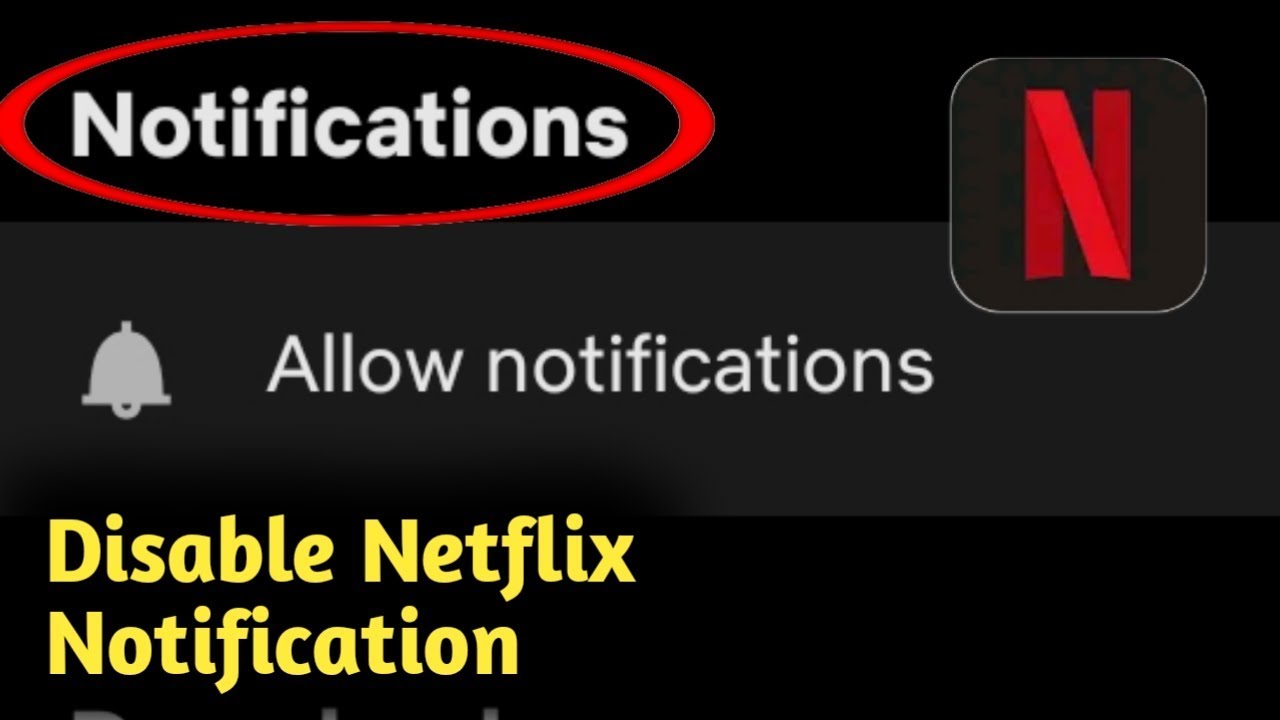 How to Disable Netflix Notification