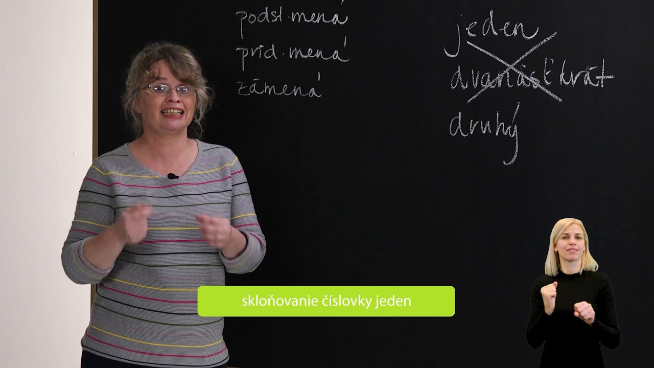 Slovenský jazyk 7. ročník: Morfológia: číslovky (skloňovanie)