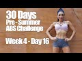 My 30 Days Abs Challenge - Day 16