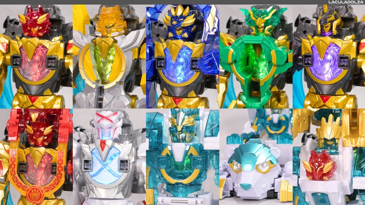 【Eng sub】10種まとめ！テガソードアカツキの前にこれまでの復習！【ゴジュウジャー】/ Gozyuger TegaSword Akatsuki supersentai robot review