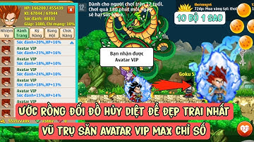 Nro Blue | Gọi rồng 1 sao ước Avatar Vip max chỉ số quá đẹp trai !