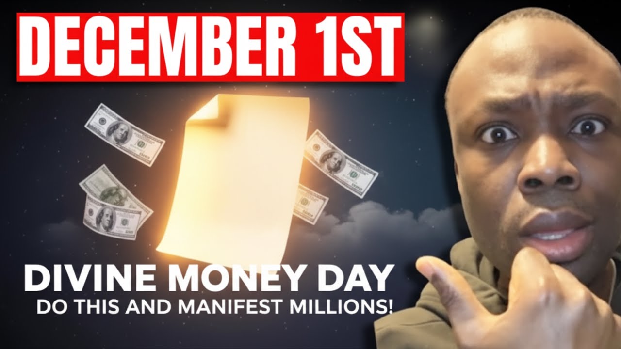 Do This on December 1st — Step Into Your New Season of money favor ...