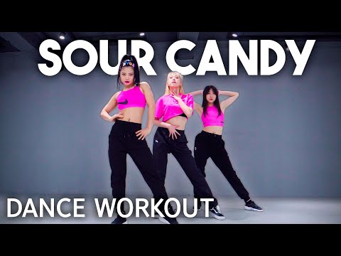 [Dance Workout] Lady Gaga, BLACKPINK - Sour Candy | MYLEE Cardio Dance Workout, Dance Fitness
