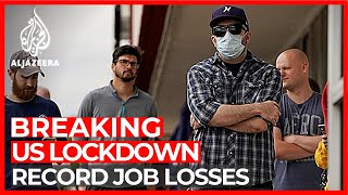 US economy loses a record 20.5 million jobs in April