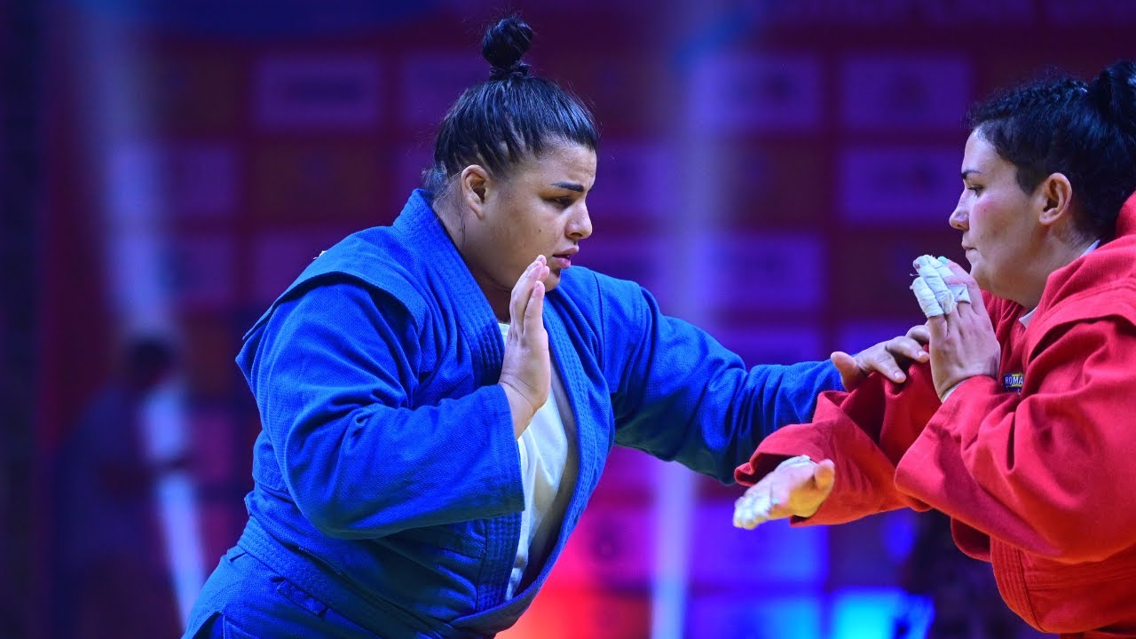 KALIUZHNAYA Katsiaryna vs GASPARIAN Anzhela. Women +80 kg. European Sambo Championships 2023