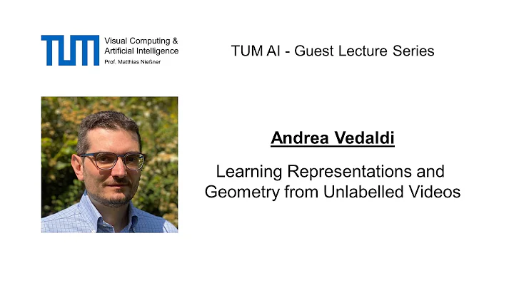 TUM AI Lecture Series - Learning Representations a...
