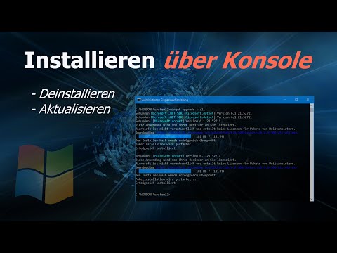 Video: Wie verwende ich die Paketmanager-Konsole?