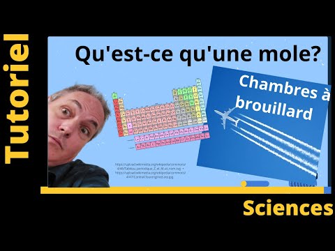 Qu&rsquo;est-ce qu&rsquo;une chambre à brouillard?  Qu&rsquo;est-ce qu&rsquo;une mole?  Analogies en électricité