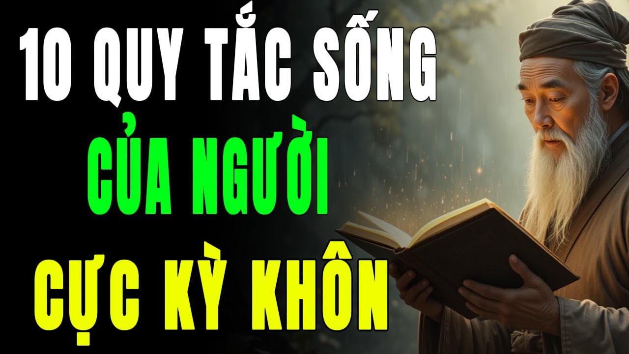 Cổ Nhân Dạy: 10 Quy Tắc Giúp Bạn Sống Khôn Hơn 95% Người Ngoài Kia ...