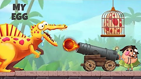 MY EGG NOT SAVE 😭 - DINO BASH 2 TRAVEL THROUGH TIME #dinobash2 #dinobash