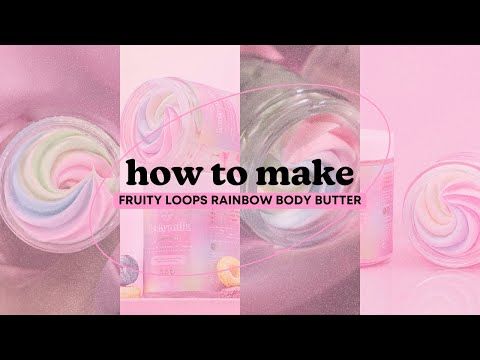 Video: Jak vyrobit tělové máslo inspirované duhou (s obrázky)