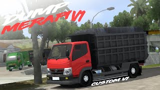share || mod truk DYNA DUMP MERAPI CUSTOM V1 by alif mods terbaru $$$$$ || mod bussid terbaru 2025