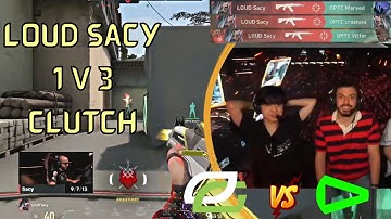 Tarik Stax Reacts To Loud Sacy 1v3 Clutch Against Optic | VCT CHAMPIONS