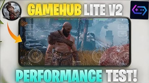 New Gamehub Lite V2 Update! Antutu Performance Mod + God of War 4 Gameplay Test ⚡🎮