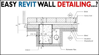 Easy Revit Wall Detailing BONUS VIDEO | REVIT TUTORIAL