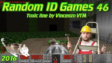 RANDOM ID GAMES 46: Toxic line by Vincenzo VTM + roofers banging on my roof & a cat