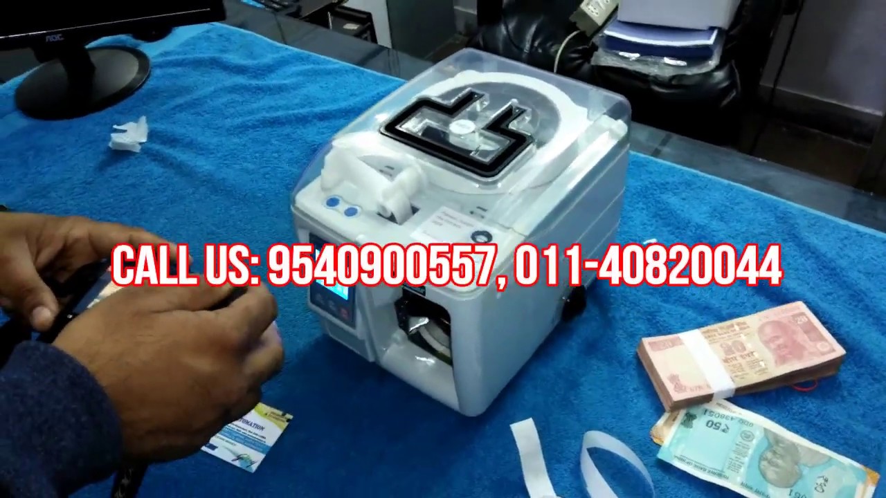 Note bundle making machine - YouTube