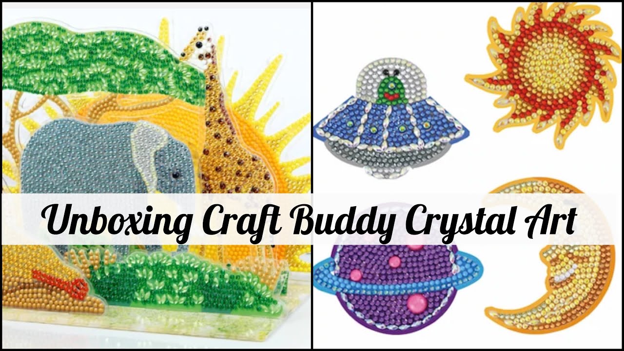 ✨Crystal Art Buddies EASY TO MAKE, PERFECT TO GIFT! COLLECT THEM ALL! 