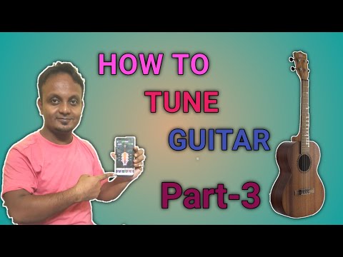 Guitar tune kaise kare | How to tune acoustic guitar for beginners | Guitar tuna aap tutorial