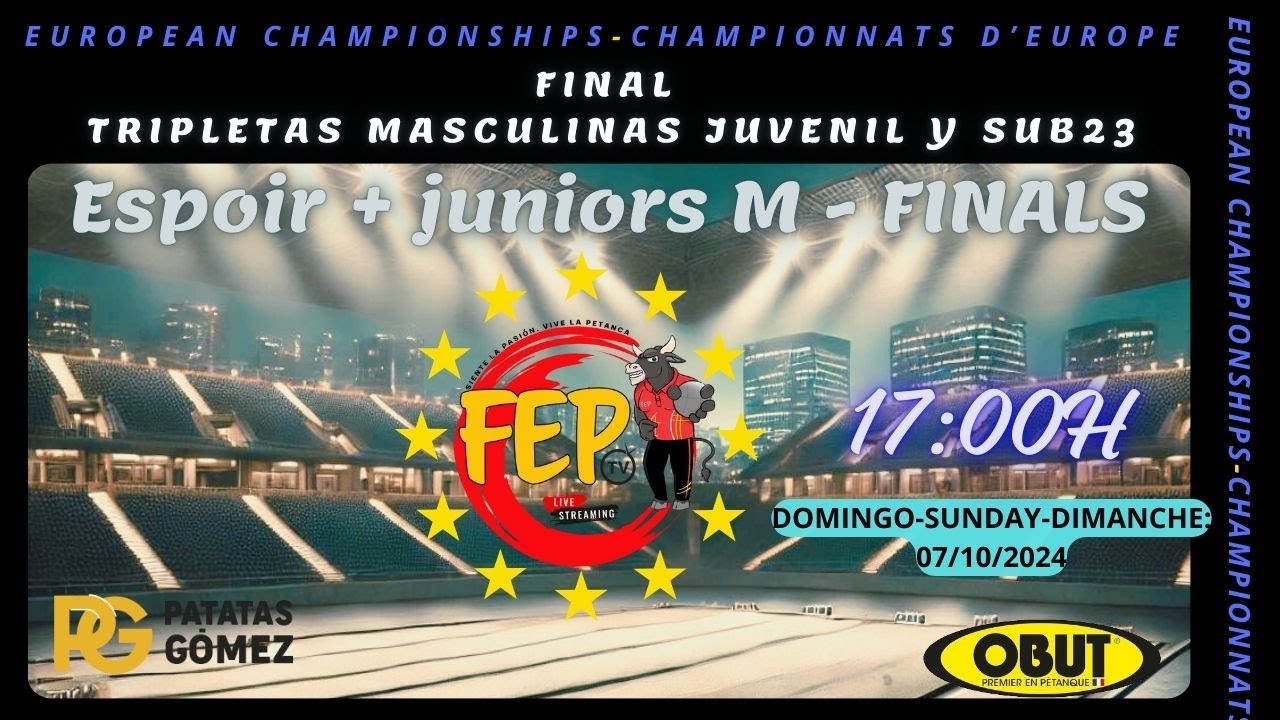 Miniature : Cto de Europa Sub23 y Juvenil. Isla Cristina, Huelva. FINAL MASCULINA