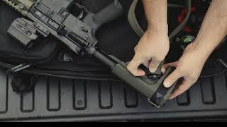 Best Padded Rifle Sling | Flatline Fiber Co. | Putting in reps with our Ranger Green padded sling
