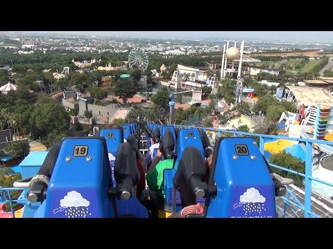 Gravity Max Tilt Roller Coaster Back Seat POV Lihpao Land Taiwan