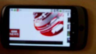 Nexus One Playing BBC iPlayer Using Flash