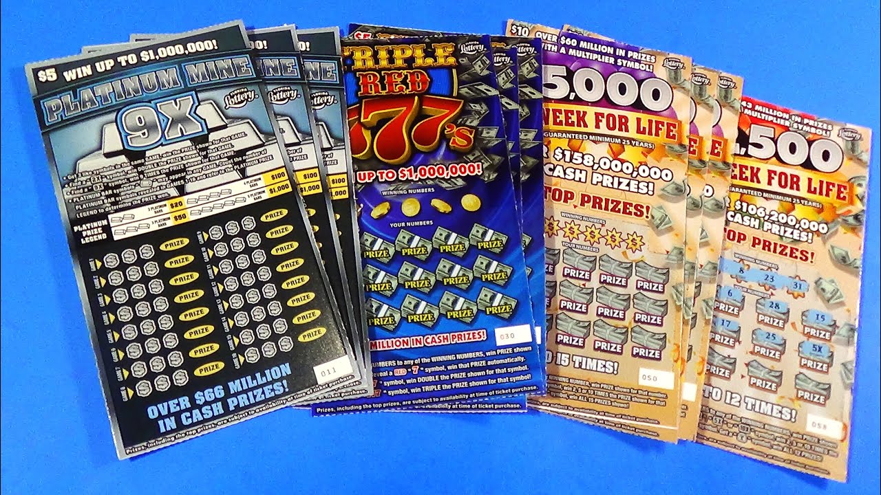SAT. BIG GAME 233: PLATINUM MINE 9X TRIPLE RED 77s WEEK FOR LIFE