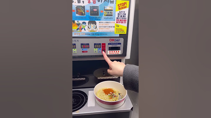 تعرفوا انكوا في كوريا ممكن تشتروا راميون وتطبخوه بنفسكم في السوبر ماركت؟♥️🍜 #korea #كوريا
