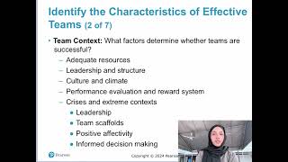 MGM3043 Presentation of Chapter 10 : Work Teams
