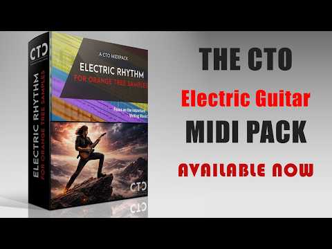 CTO Midi Pack - ORANGE TREE SAMPLES Rhythm Guitars Vol 1