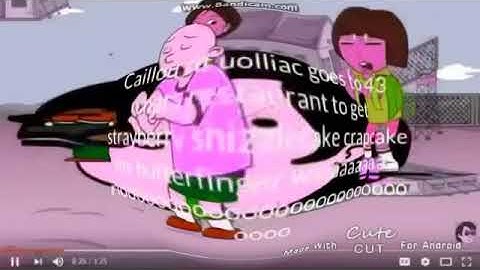 Caillou tlt UOLLIAC csupo Too Ruins Tree