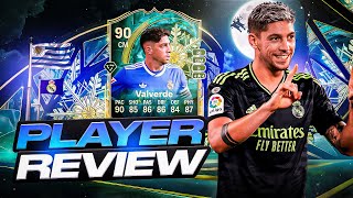 TIKI TAKA➕ 90 WINTER WILDCARDS VALVERDE PLAYER REVIEW - EA FC 26 ULTIMATE TEAM