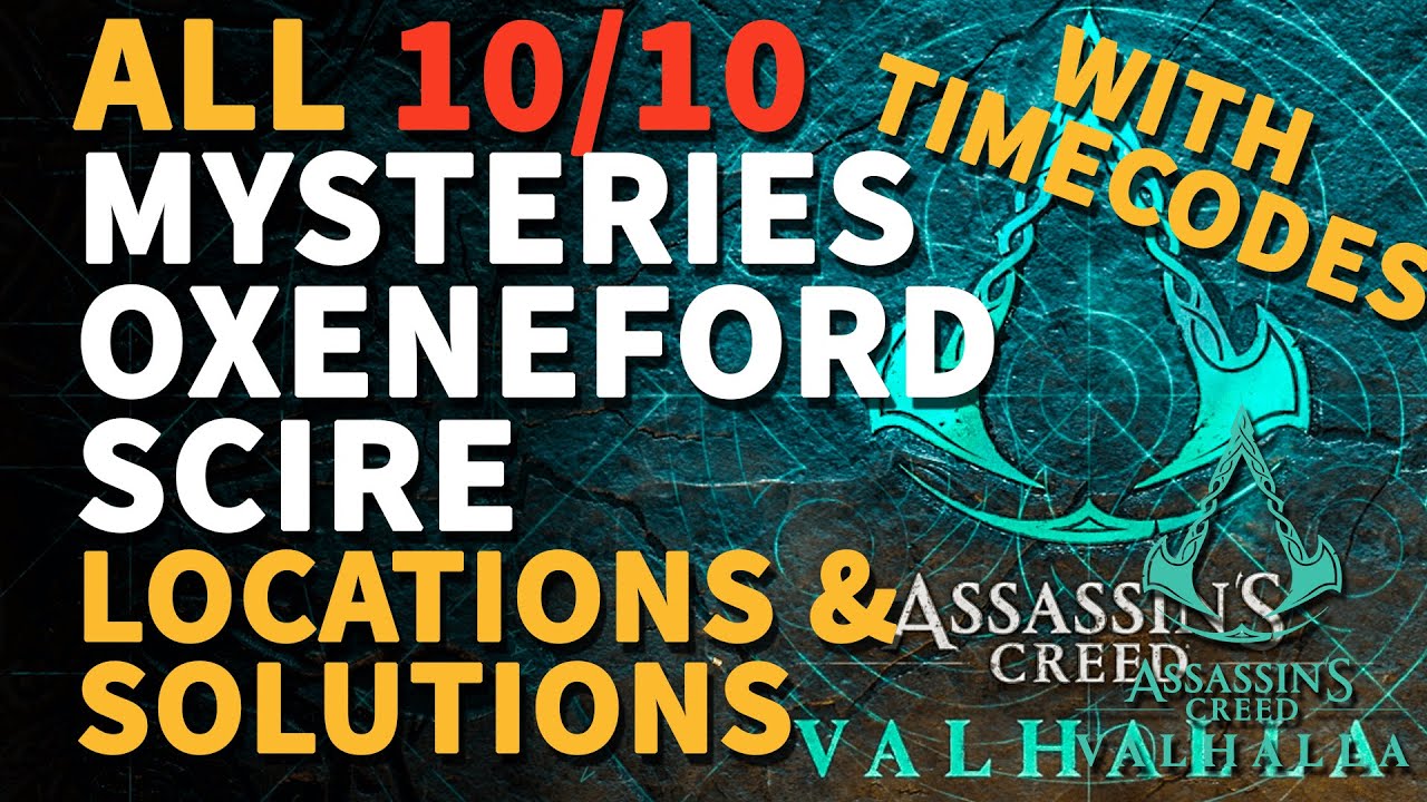 Assassin's Creed Valhalla Oxenefordscire Mystery Guide