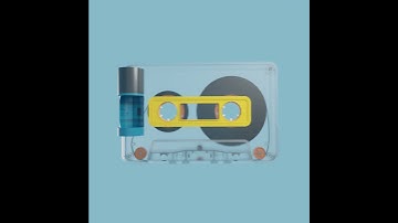 Cassette tape-Pop up animation ✨